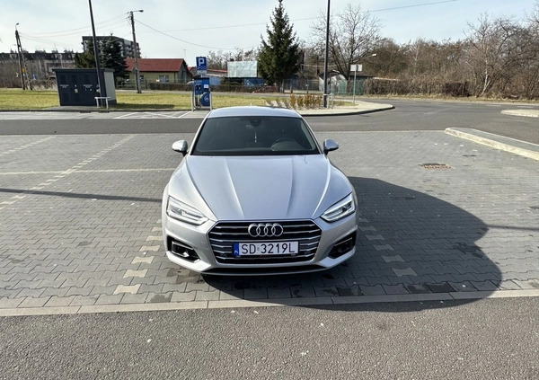 Audi A5 cena 95000 przebieg: 173000, rok produkcji 2018 z Ostrów Mazowiecka małe 79